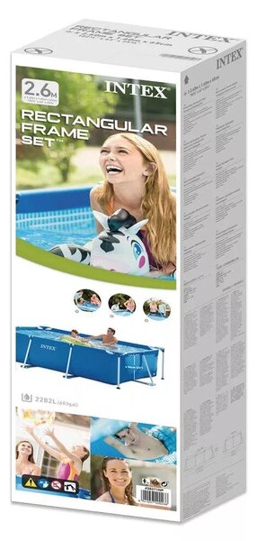 INTEX Metal medence 260 x 160 x 65 cm (28271)
