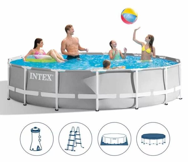 INTEX MetalPrism Set medence 549 x 122 cm (26732)