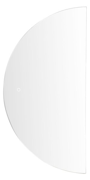 LED fürdőszobai tükör LOUE 50 cm 100 cm Ezüst