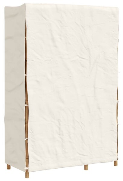 Bambusz ruhásszekrény 110 x 45 x 170 cm