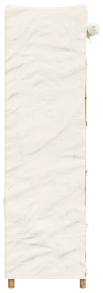 Bambusz ruhásszekrény 110 x 45 x 170 cm