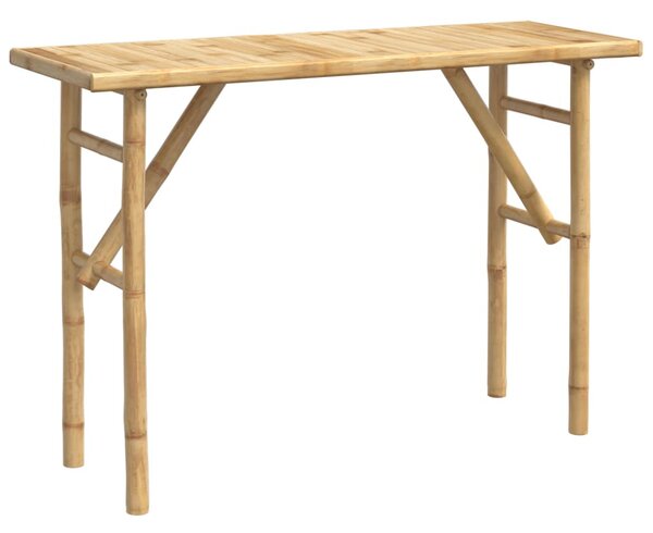 Bambusz konzolasztal 115 x 39 x 75 cm