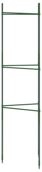 2 db acél és PP paradicsom ketrec 116 cm