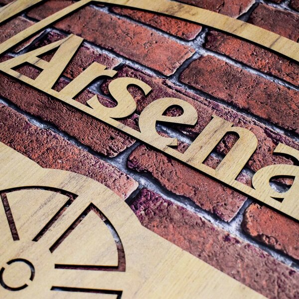DUBLEZ | Ajándék focistának - Arsenal logó | Fali kép
