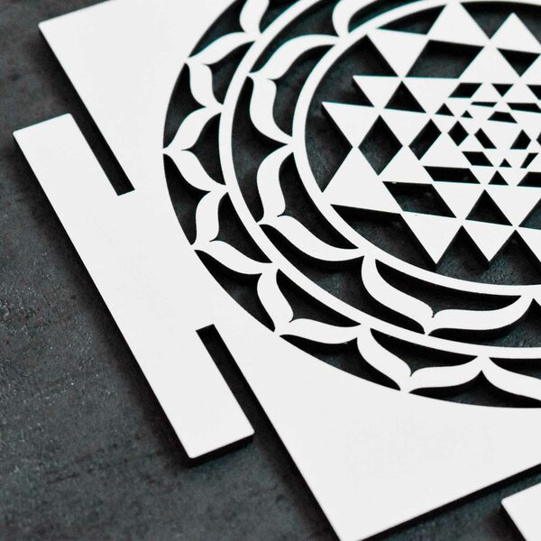 DUBLEZ | Harmonizáló mandala - Sri Yantra | Fali kép