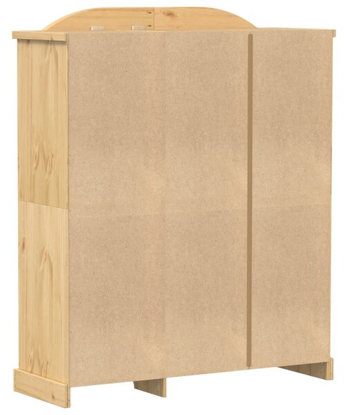 Corona tömör fenyőfa ruhásszekrény 151,5 x 52 x 186 cm