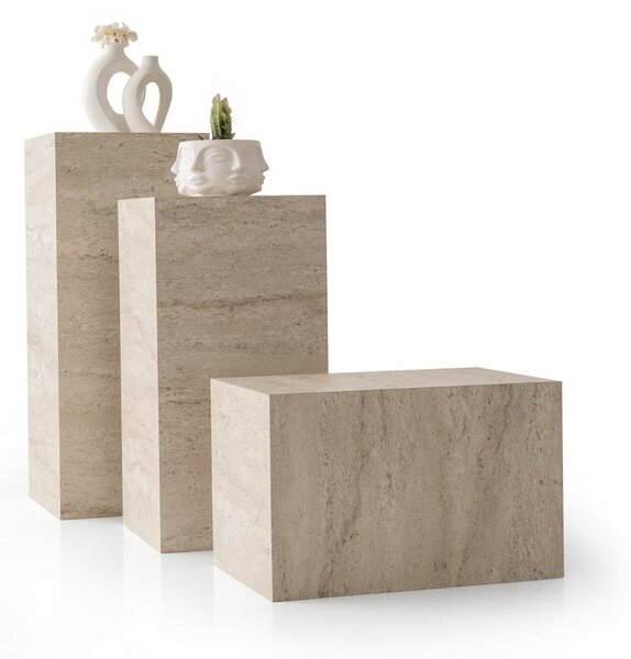 Hanah Home Travertin Virágállvány L.Çiçeklik - 9540