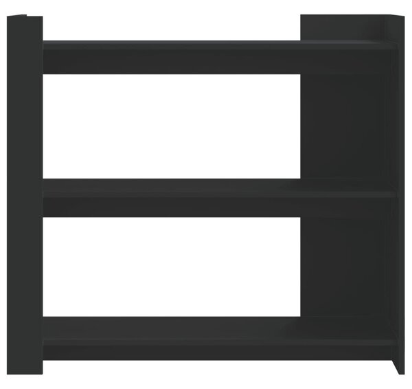 Fekete szerelt fa tálalóasztal 100x35x90 cm