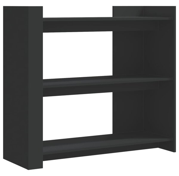 Fekete szerelt fa tálalóasztal 100x35x90 cm