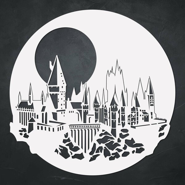 Harry Potter falmatrica - Roxfort, Fehér