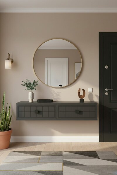 Hanah Home Dresser Anthracite Yuka 120 - Anthracite