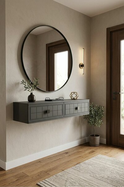 Hanah Home Dresser Anthracite Yuka 120 - Anthracite