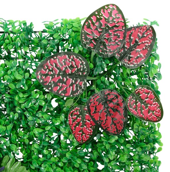 6 db zöld műnövénykerítés 40 x 60 cm