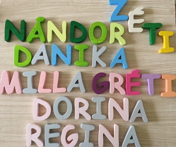 Gabeliz ABC - Ragasztható fa betű