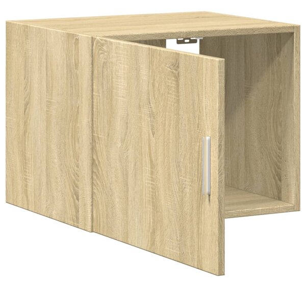 Sonoma tölgy színű szerelt fa faliszekrény 50 x 42,5 x 40 cm