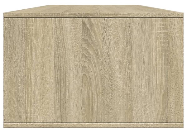 Sonoma tölgy színű szerelt fa dohányzóasztal 102x55x35 cm