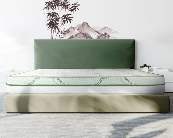 Bedora Bamboo Arctic Gel Memory 4 in 1 Confort Matrac, 160x200 cm, kemény/félkemény/puha, ortopéd, memóriahabos, 21 cm, antiallergén huzattal