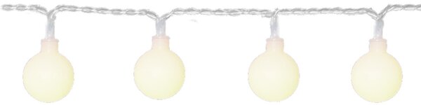 Eglo Libisa kültéri LED fényfüzér, fehér-átlátszó