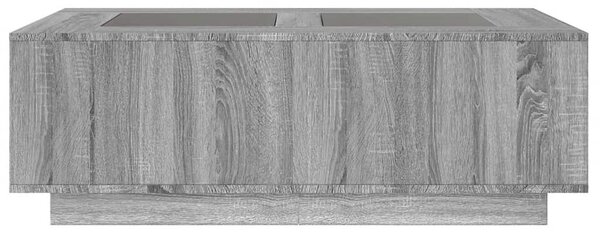 Sonoma végtelen hatású LED-es dohányzóasztal 116 x 69 x 40 cm