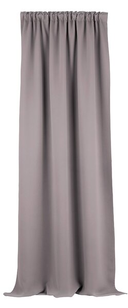Sötétítő függöny ráncolószalaggal meleg szürke 140x280 cm 1 db