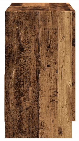 Antik fa színű szerelt fa mosdószekrény 63 x 30 x 54 cm