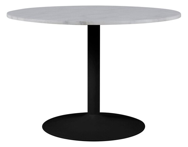 Asztal Norsica 350, 75cm, Fekete, Fehér