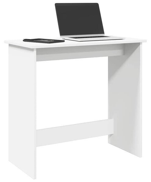 Fehér forgácslap íróasztal 80 x 40 x 75 cm
