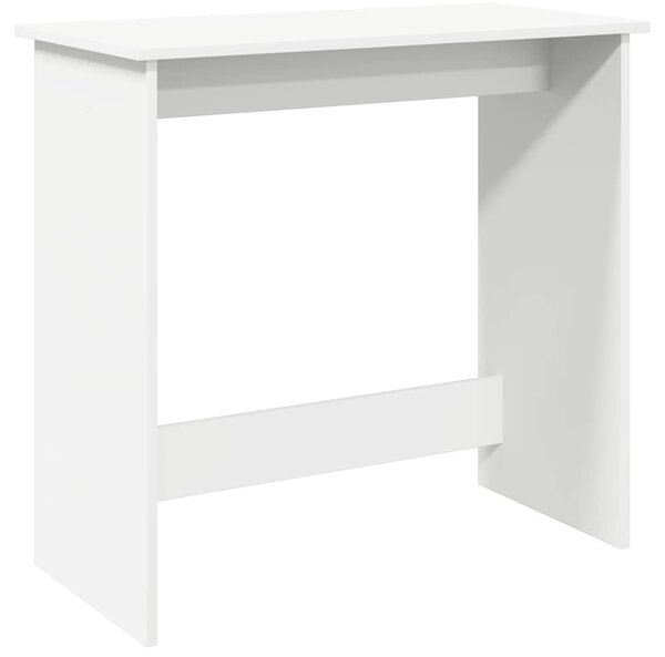 Fehér forgácslap íróasztal 80 x 40 x 75 cm