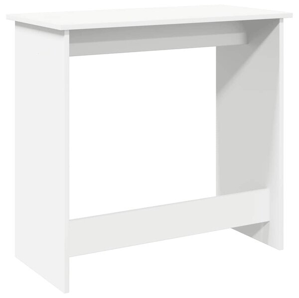 Fehér forgácslap íróasztal 80 x 40 x 75 cm