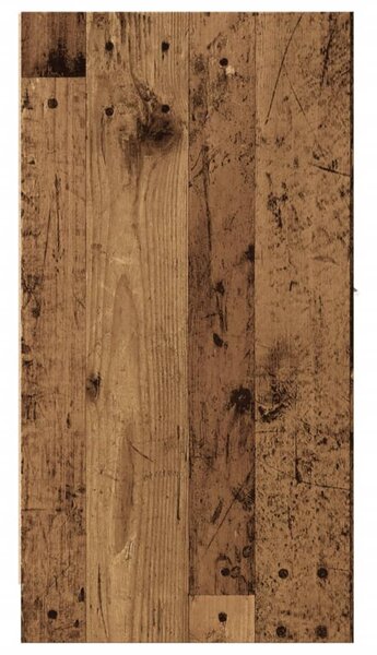 Antik fa színű szerelt fa patikaszekrény 30 x 41 x 77,5 cm