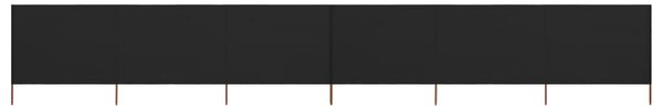 VidaXL tópszínű 6-paneles szövet szélfogó 800 x 80 cm