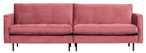 BePureHome - Rodeo Classic 3 személyes bársony kanapé, Pink