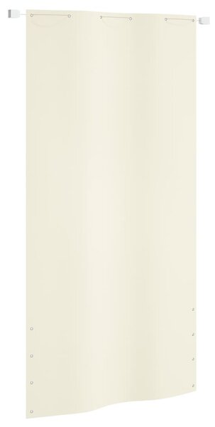VidaXL krémfehér oxford-szövet erkélyparaván 120 x 240 cm