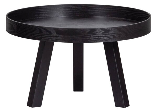 Basiclabel - Beira lerakóasztal, fa, fekete, 36xØ60