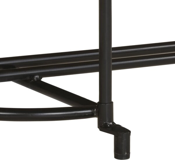 Tömör újrahasznosított fa dohányzóasztal 110 x 55 x 40 cm