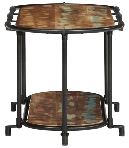 Tömör újrahasznosított fa TV-szekrény 100 x 42 x 40 cm