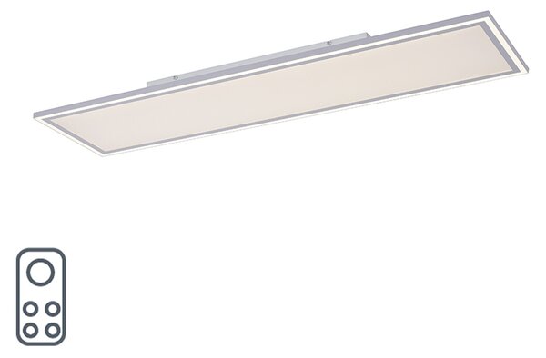 Mennyezeti lámpa fehér 121 cm LED-del 2700 - 5000K - Luntani