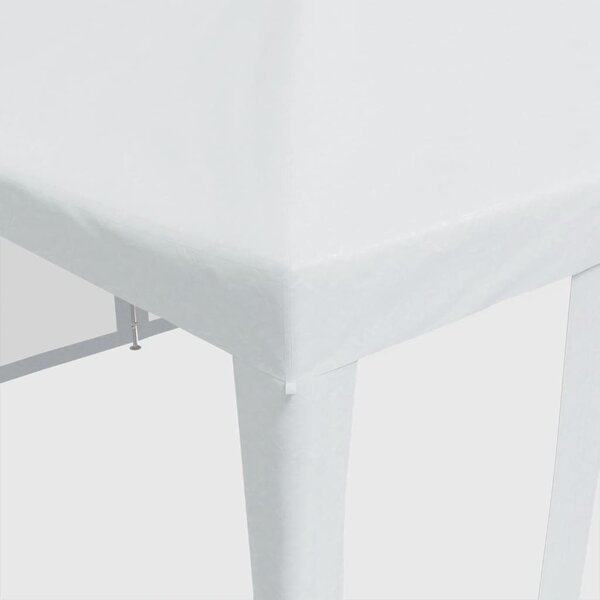 Fehér HDPE rendezvénysátor 10 hálós oldalfallal 6 x 4 m