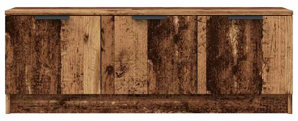 TV szekrény Régi fa 102x35x36,5 cm Gépelt fa