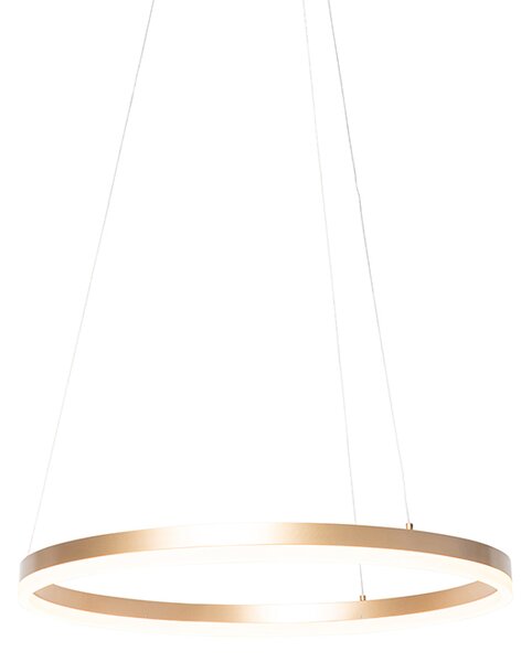 Design lógólámpa arany 60 cm beépített LED-del, 3 fokozatú fényerőszabályzóval - Anello