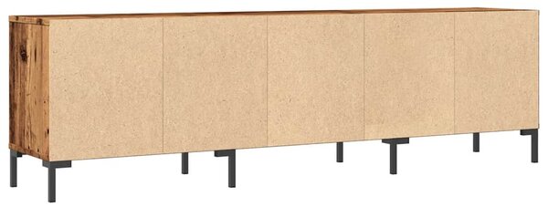 Antik fa színű szerelt fa TV-szekrény 150 x 30 x 44,5 cm