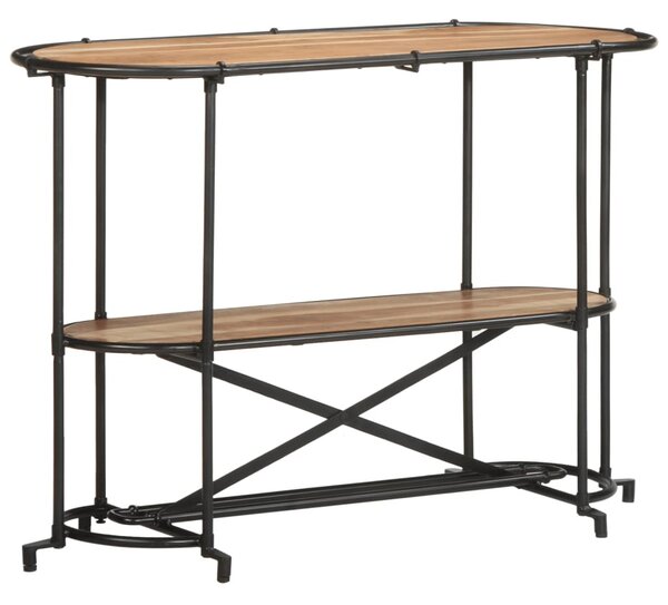 Tömör akácfa tálalóasztal 110 x 42 x 76 cm