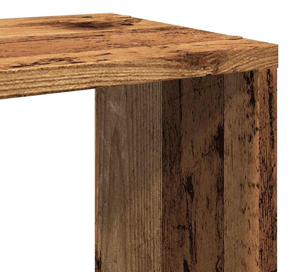 Antik hatású szerelt fa TV-szekrény 60 x 24 x 32 cm