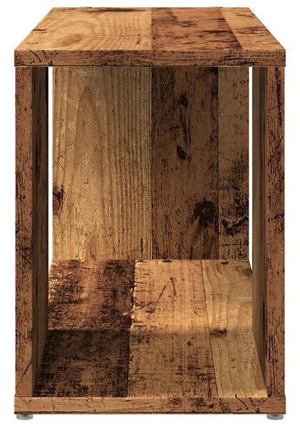 Antik hatású szerelt fa TV-szekrény 60 x 24 x 32 cm