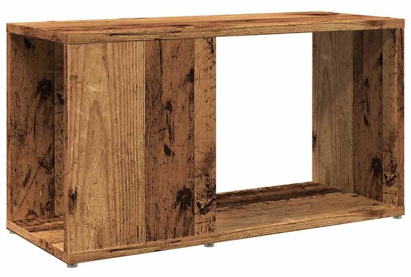 Antik hatású szerelt fa TV-szekrény 60 x 24 x 32 cm