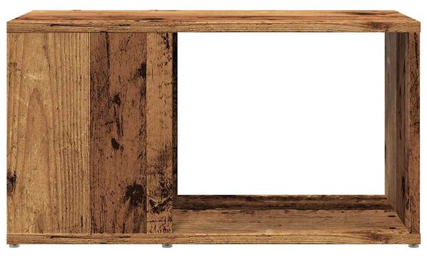 Antik hatású szerelt fa TV-szekrény 60 x 24 x 32 cm