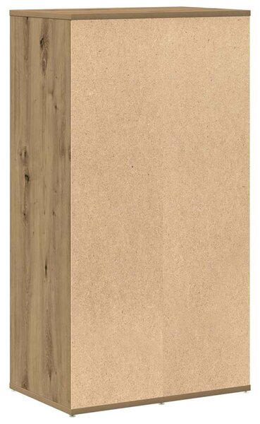 Cipőtartó kézműves tölgy 54x34x100,5 cm műszaki fa
