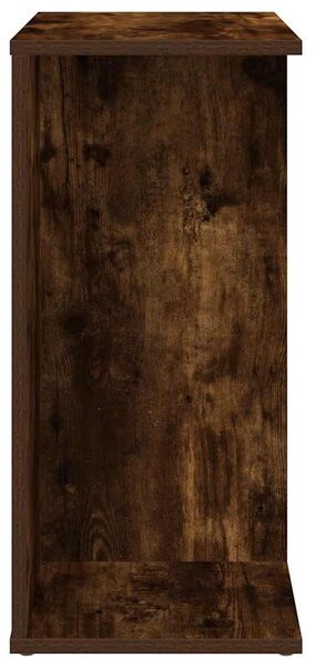 Füstös tölgy színű szerelt fa éjjeliszekrény 46,5x29x61 cm