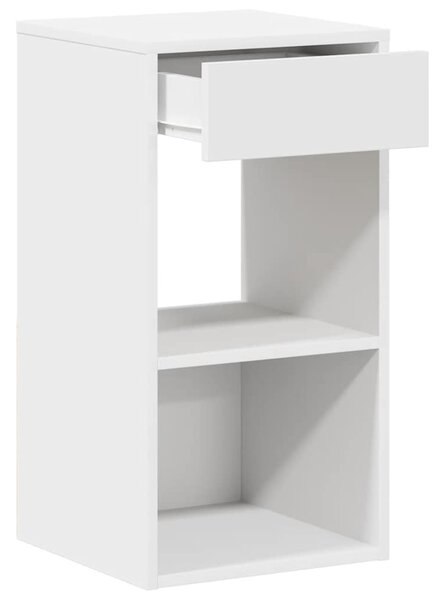 Éjjeliszekrények fiókos 2 db fehér 35x34x66,5 cm