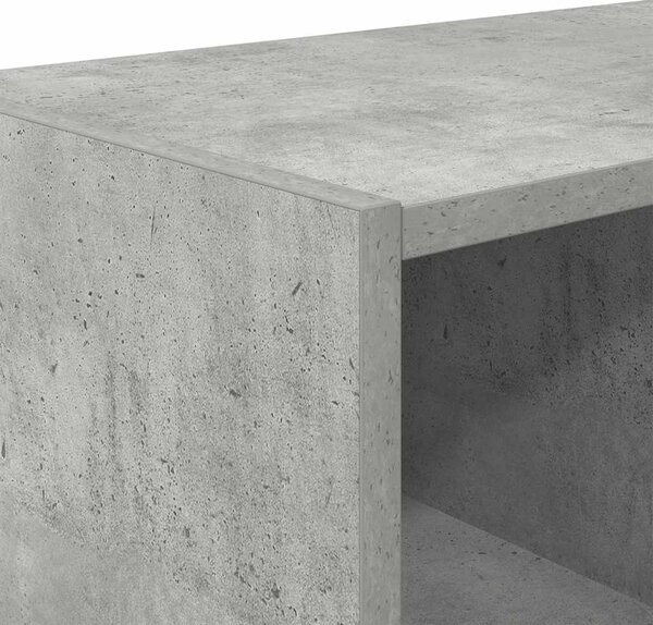 Cipőtartó állványok 2 db egymásra rakható beton szürke